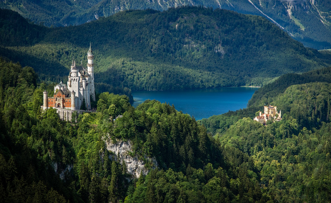 Germany forest and lake